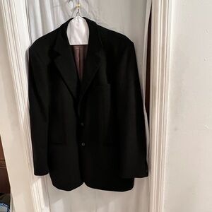 VILLA Monte Couture black 100% cashmere men’s blazer
